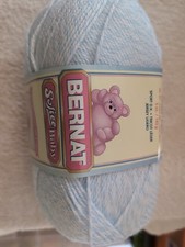 Bernat Softee Yarn Acrylic Color Baby Denim Marl. 5 oz