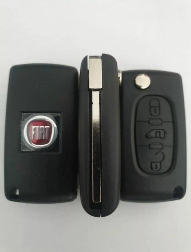 Fiat Doblo, Scudo, Ducato, Fiorino CE0523 Slotless Remote Control Key Case