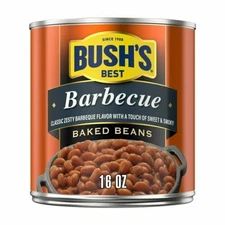 BUSH'S BEST Barbecue Baked Beans 16 oz pack of 4