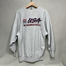 VTG 90s Champion USA Basketball Reverse Weave Crewneck Sweatshirt XXL Dream Team