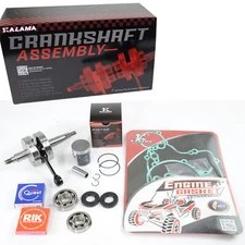 Kalama Racing Engine rebuild kit Crankshaft Piston Gaskets KX65 KX 65 00~05