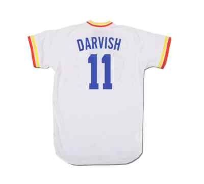 FIGHTERS DARVISH 11 ユニフォーム Yu Darvish #11 Hokkaido Nippon-Ham Fighters Baseball White
