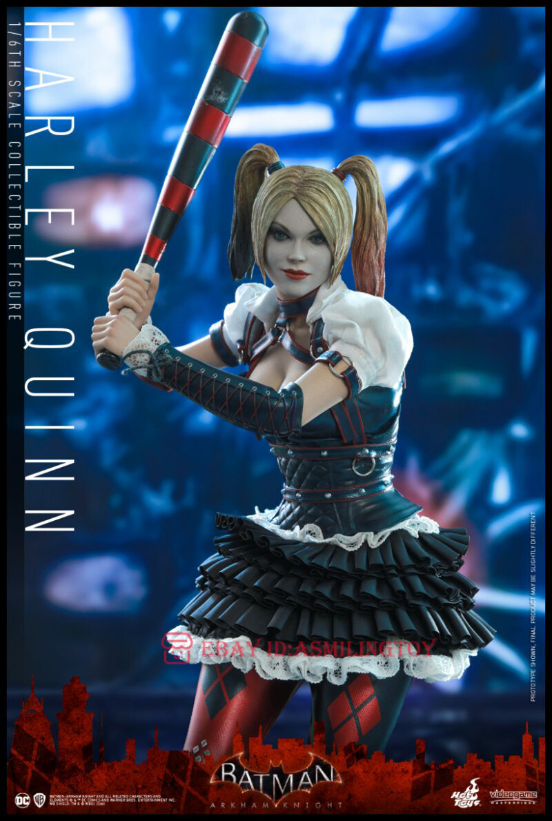 ホットトイズ 1/6 バットマン：アーカム・ナイト ハーレイ・クイン VGM41 Amazon.co.jp: ホットトイズ ビデオゲーム・マスターピース