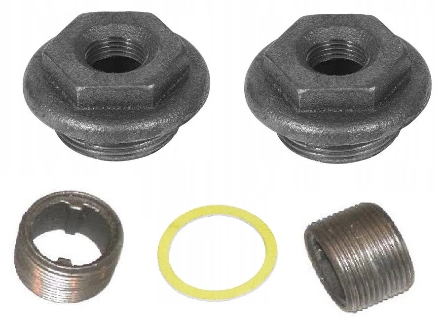 Stahl Radiator-Anschlussstopfen 11/4 x 1/2 links oder Rechts Gewinde Stopfen 5/4