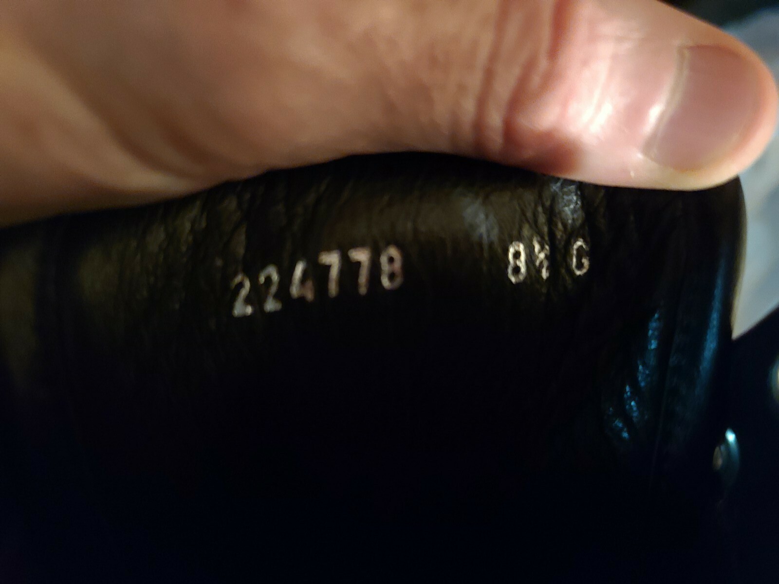gucci ace serial number
