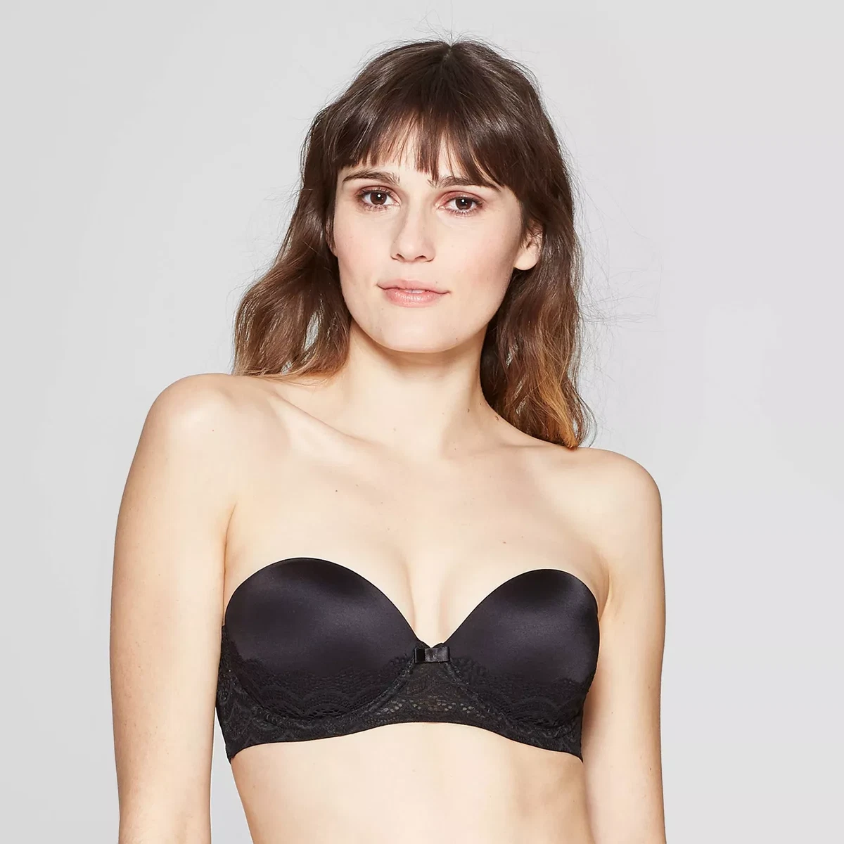 Push up strapless BRA Auden Target 34D Fresh White or Black