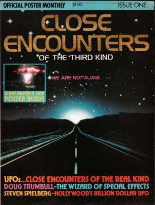 CLOSE ENCOUNTERS OF THE THIRD KIND OFFICIAL POSTER #1 - 1977 Colombia Pictures