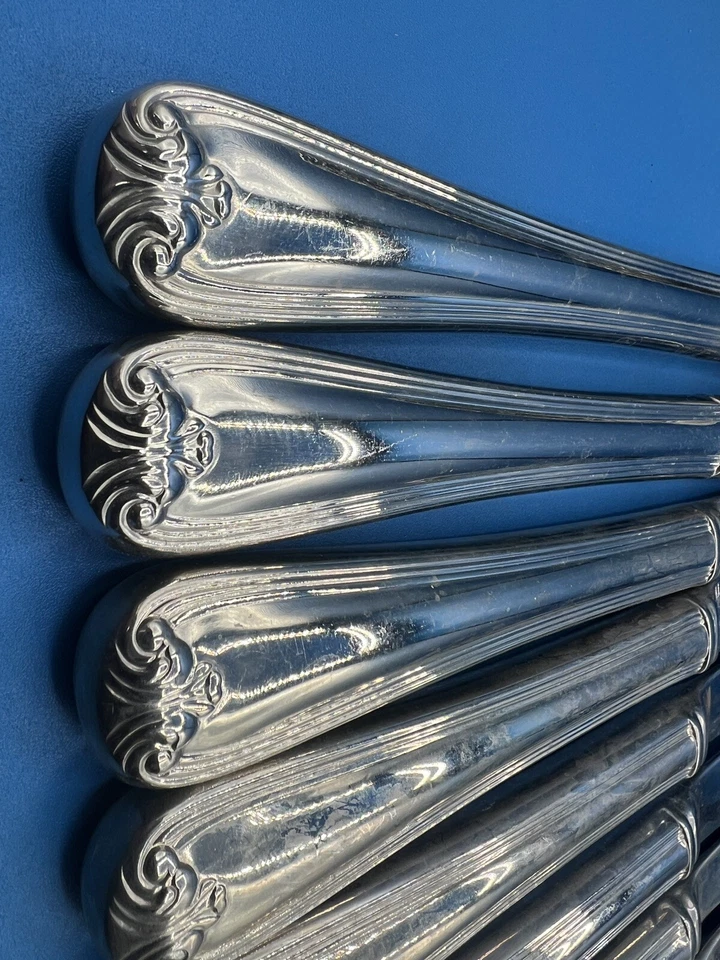 Gorham Winfield Cubiertos Inoxidable 18/8 Lote Mixto 100 Piezas Diseño Remolino Juego de 12 Foto 3 de 4