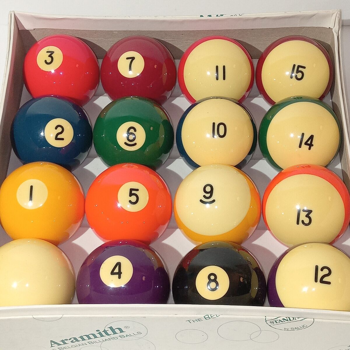 Vintage Aramith Belgium 16 Billiard Pool Balls Authentic Vintage Aramith Belgium 16 Billiard Pool Balls Authentic
