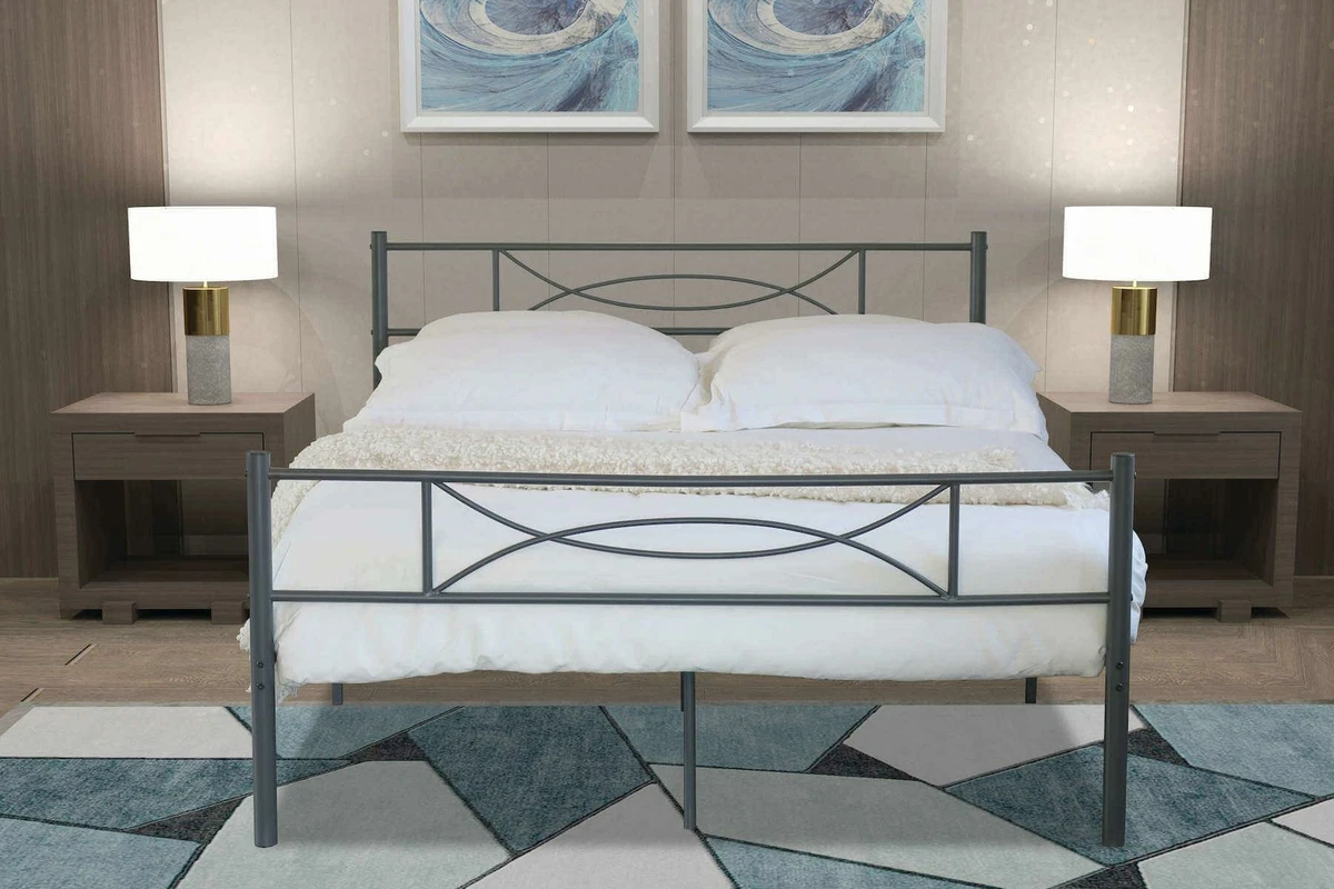 Metal king bedroom sets online
