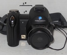 Konica Minolta DiMAGE Z5 5.0MP Digital Camera - Black 12x Tested Works