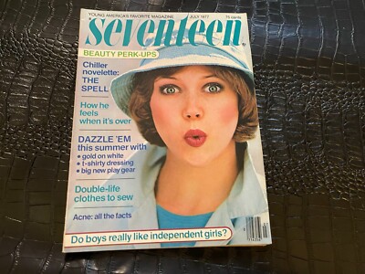 JULY 1977 SEVENTEEN 17 teen womans fashion magazine | eBay
