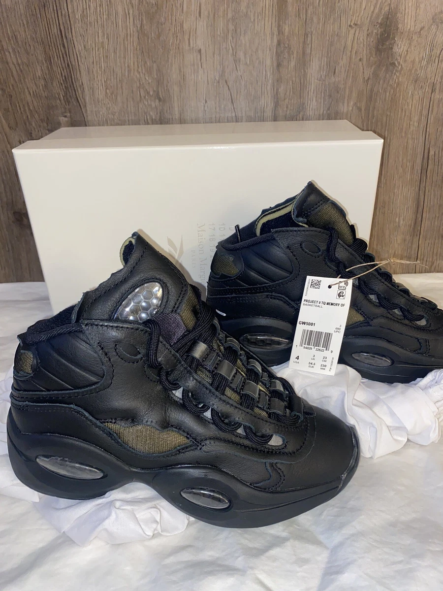 Reebok Maison Margiela x Question Mid Memory Of - Black for Sale