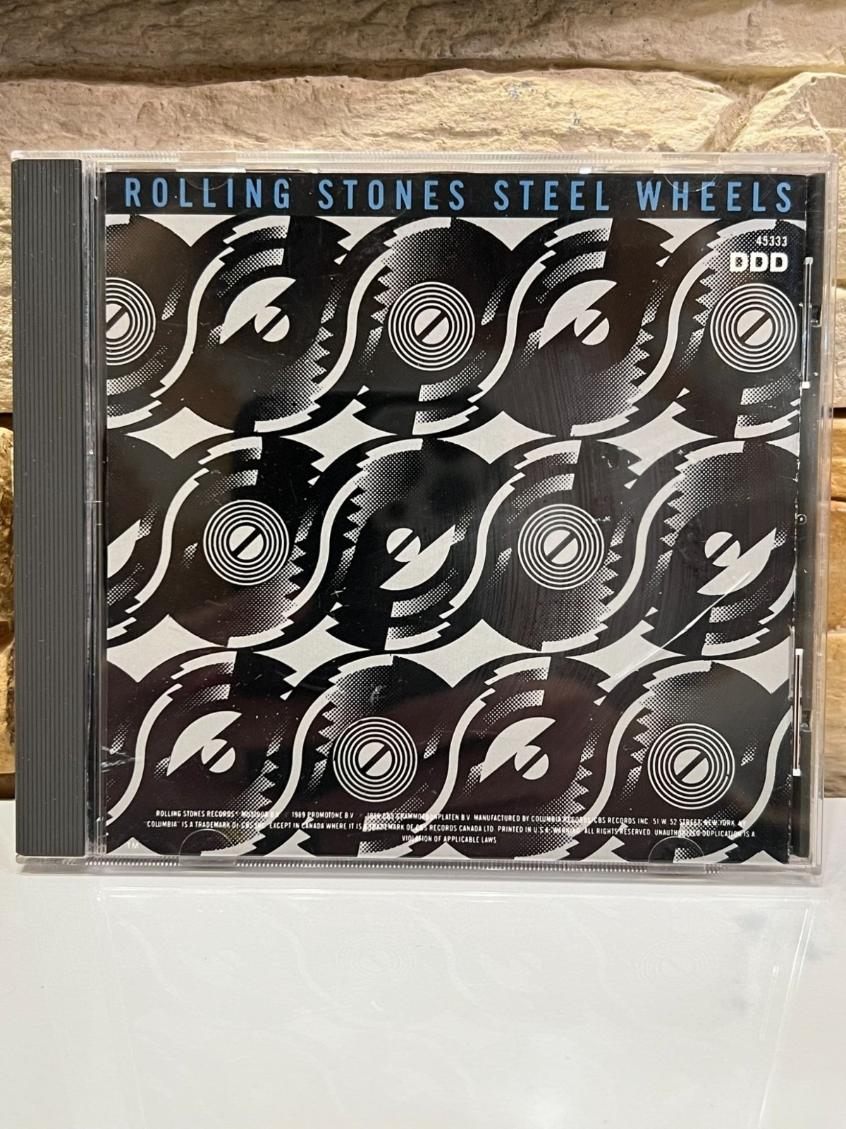 The Rolling Stones Steel Wheels 1989 Hard Rock Pop Rock Classic Rock Used CD