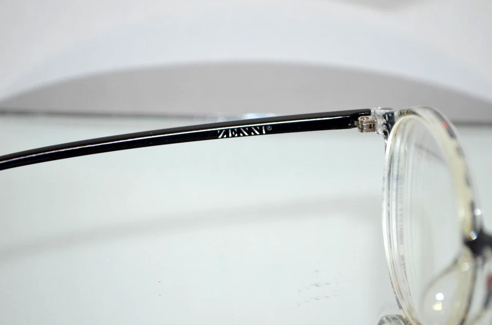 Zenni абстрактный узор очки черный/прозрачный круглый - Изображение 4 из 4