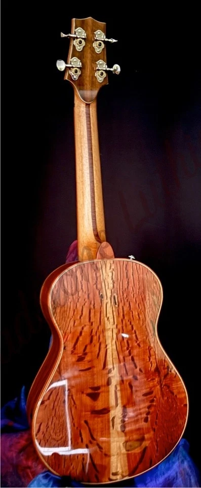 Hand Made Hairy Oak Tenor Ukulele in Hard Case - Image 4 of 4
