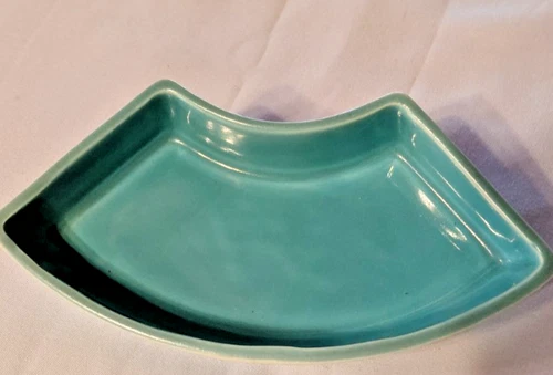Vintage Fiesta Turquoise Relish Tray Side Insert Very Nice