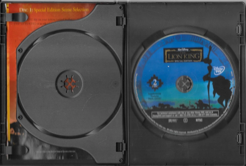 DISNEY-THE LION KING-2 DVD SET-2003-SLIPCOVER-ENGLISH/FRENCH-FREE SHIP IN CANADA - Image 3 of 4
