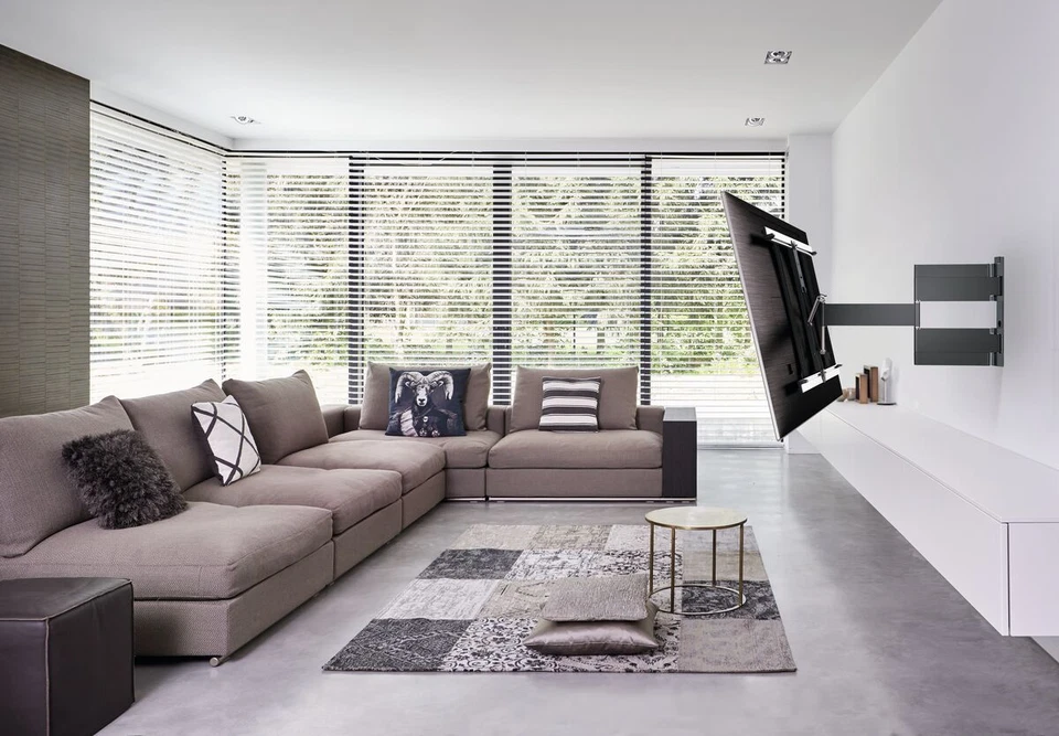 Vogels THIN 445 ExtraThin 全动态电视壁挂式 VESA 高达 400 x 400 毫米,55 磅 — 第 2/4 张图片