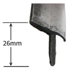 Flocked Window Trim Drip Seal Per Metre