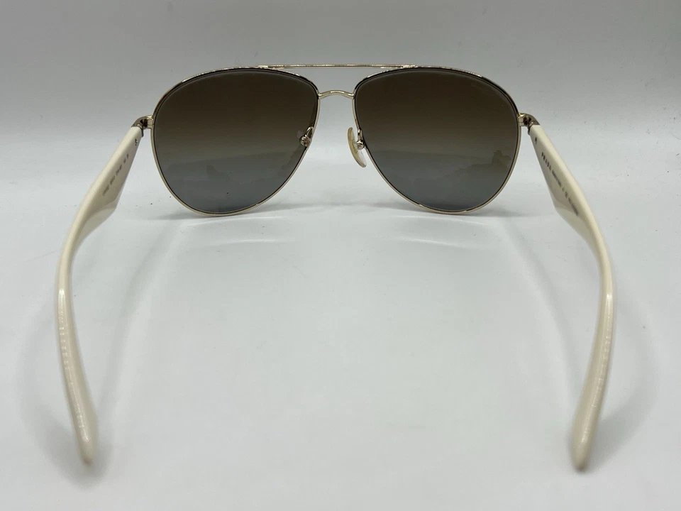 Vintage Prada SPR 53Q ZVN-6E1 Polarized Aviator Sunglasses 60-13-140 Italy - Image 3 of 4