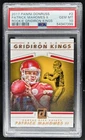 2017 Panini Donruss Patrick Mahomes II Rookie Gridiron Kings RC #2 Chiefs PSA 10