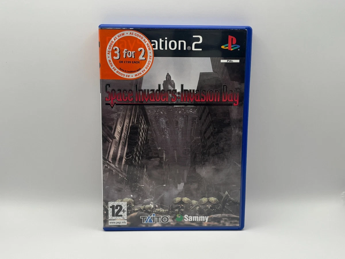Space Invaders : Invasion Day Sur Sony PlayStation 2 – PAL – Complet Et Testé