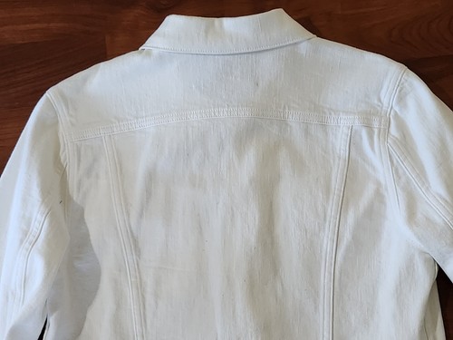 Ralph Lauren Purple Label White Denim Jacket Size M - Picture 8 of 15