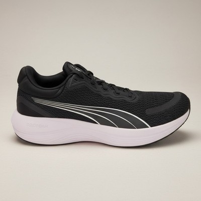 Puma Scend Pro Running Shoes Mens 9.5 Black White Athletic Sneaker