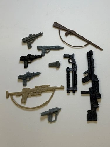 Vintage ROTJ Star Wars Weapons Accessories Lot Kenner