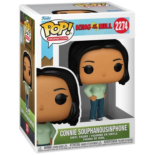 Connie Souphanousinphone Funko POP! King of the Hill #2274 FREE Protector!