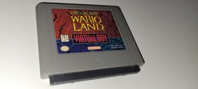 Nintendo Virtual Boy Games Wario Land, Red Alarm, Mario's Tennis