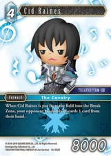 Near Mint FFTCG Cid Raines - 15-032C Crystal Dominion Final Fantasy TCG