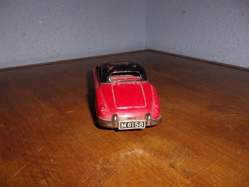 Vintage 1954-57 Jaguar XK140 Tin Friction - 6" long x 2 1/2" wide - Picture 9 of 12