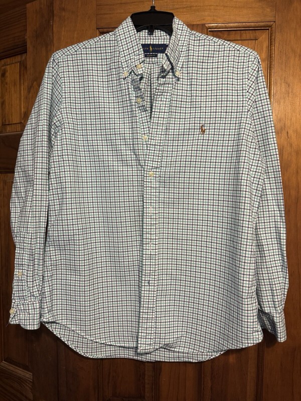 Polo Ralph Lauren  Button Down Long Sleeve Shirt Size Med