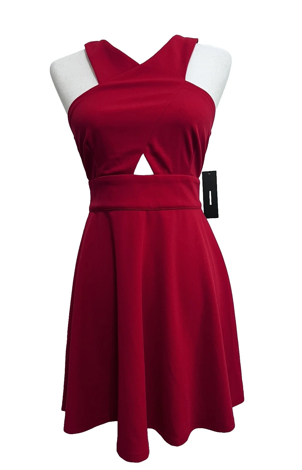 Short Women's Solid Overall Dress