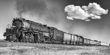 Union Pacific's Big Boy No. 4014 Rumbles Great Plains POSTER 24 X 36 Inches Nice