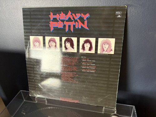 Heavy Pettin Lettin Loose UK 1983 Vinyl Record Album LP VG+/VG+ - Imagen 5 de 8