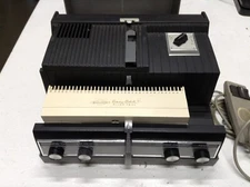 Wards 644 Automatic Slide Projector Model Esp 644a, Slide Trays, Remote, Works