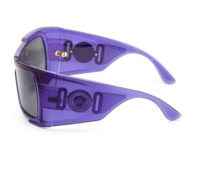 Versace 4451 541987 Transparent Purple Sunglasses VE4451  display picture 2