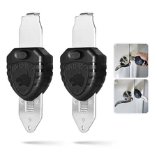 Blocklock - Portable Door Lock for Travel & Home Safety - 2 Pack