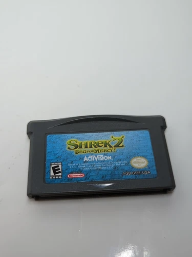 Shrek 2: Beg for Mercy (Nintendo Game Boy Advance, 2004) Cart Only Tested