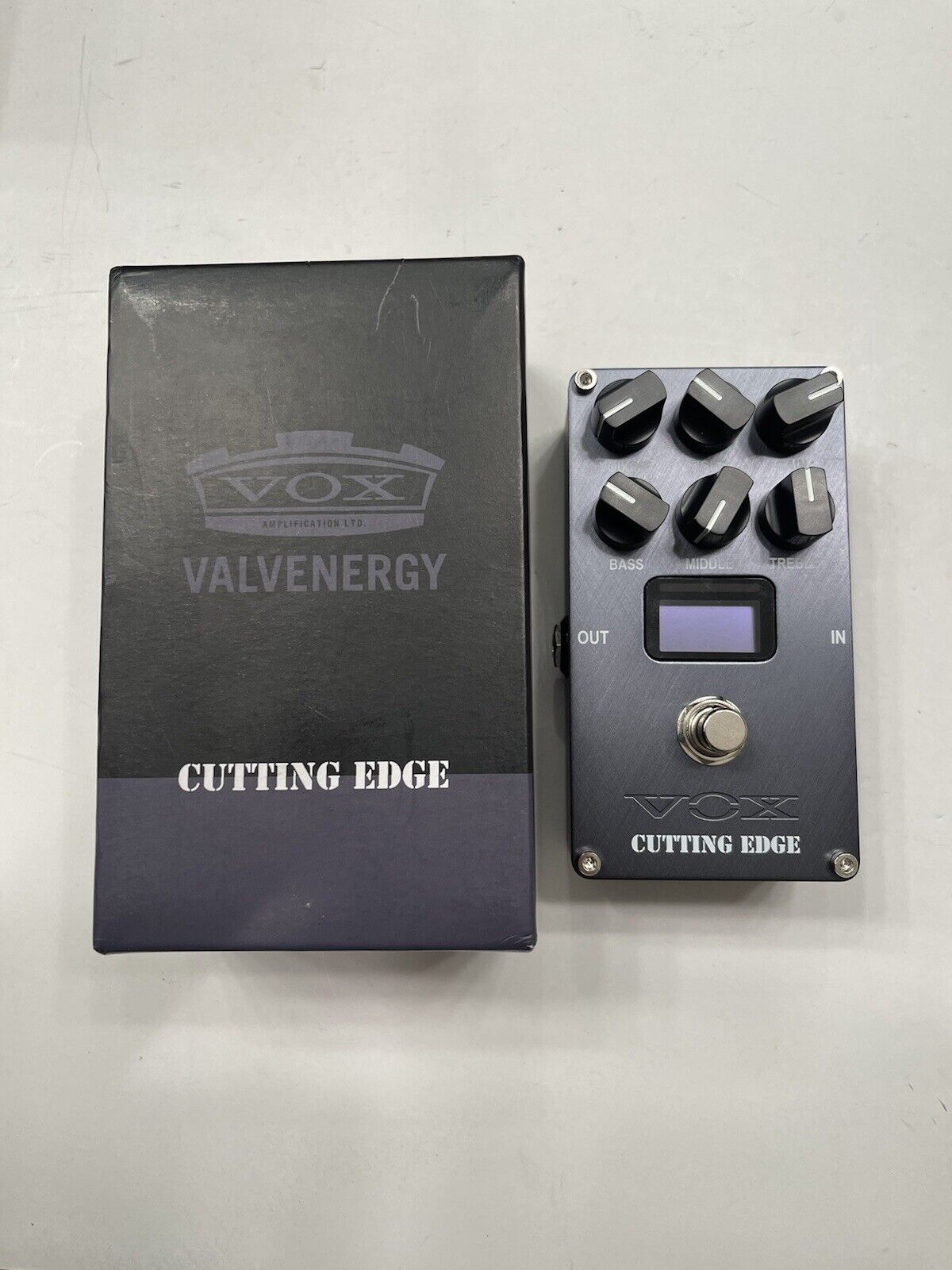 Vox Valvenergy Cutting Edge Distortion High Gain Overdrive Guitar Effect  Pedal