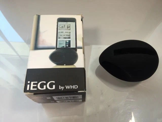 Iphone iEgg Sound Verstärker für iphone 5 5S 4 4S by WHD schwarz neu - Bild 2 von 4