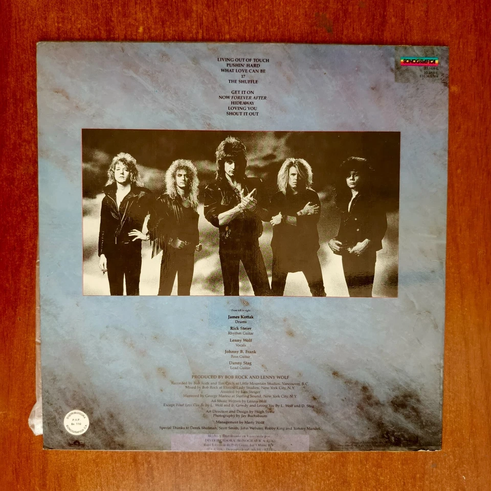 Kingdom Come [1988] Vinyl LP Hard Rock Heavy Metal Polydor Rare Version - Image 2 of 4