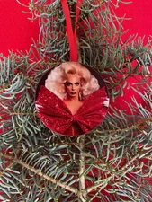 ALYSSA EDWARDS Rupaul Drag Race Christmas Tree Ornament Ugly Holiday Party Queen