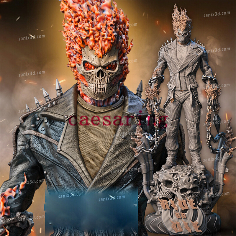 コレクション Ghostrider Thunder Toys Ghost Rider Cowboy 1/6 Action Figure LED EX Ver