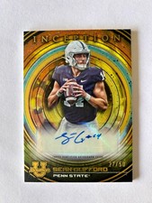 2023 Bowman Inception Sean Clifford Gold Prospect Autograph SP #27/50 Auto Card