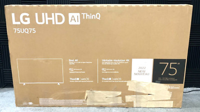 LG UQ7590 75'' LED LCD Smart TV 4K 75UQ7590PUB   ️  ️ NEW Open Box!