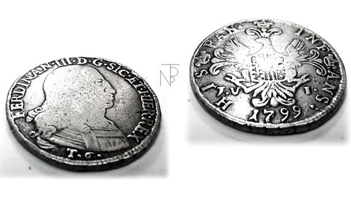 Palermo-Sicilia (Ferdinando III di Borbone) 6 Tari' 1799 - Picture 5 of 8